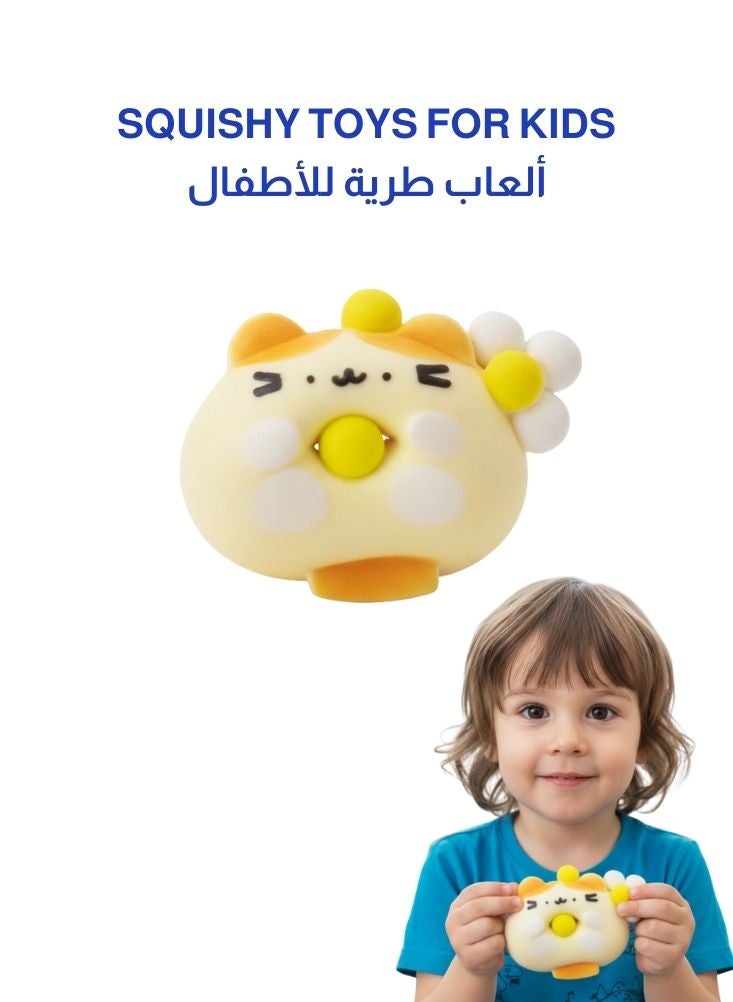 بريميم مجسم صغير لشخصية لطيفة بألوان الباستيل مع ملحقات - لعبة ديكور كاواي للأطفال، للعرض على المكتب والرف - Image 1